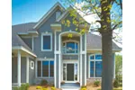 Modern House Plan Front Photo 01 - Diamond Hill Traditional Home 072D-0030 - Search House Plans and More