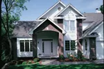 Craftsman House Plan Front Photo 01 - Avery Heights Traditional Home 072D-0033 - Search House Plans and More