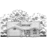 Ranch House Has Shingle Siding And Bungalow Style