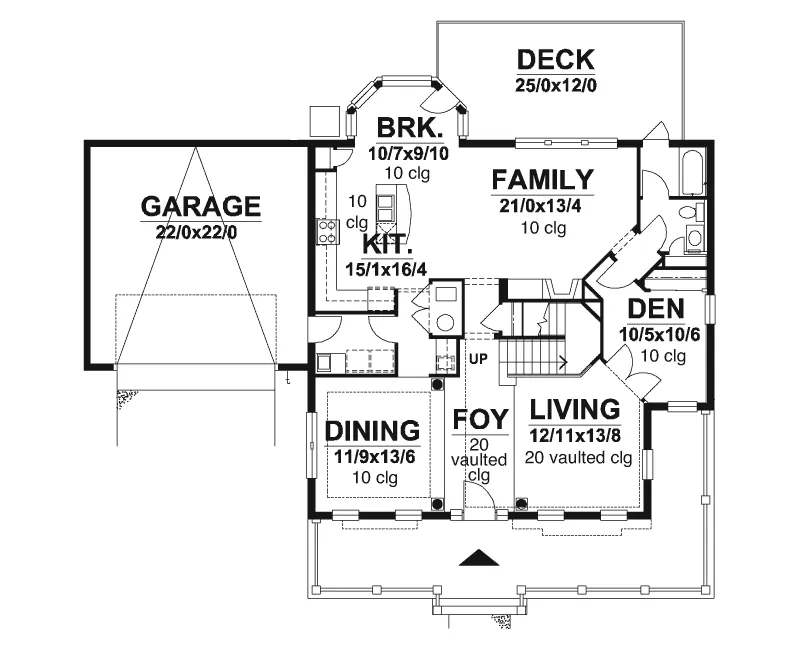 Country House Plan First Floor - Mayflower Victorian Style Home 072D-0045 - Shop House Plans and More