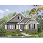 Shingle House Plan Front of Home - Galanti Craftsman Home 072D-0058 - Search House Plans and More