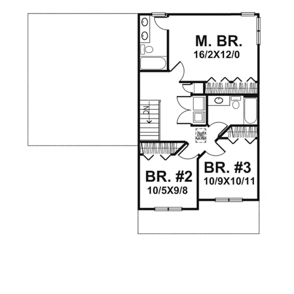 Country House Plan Second Floor - Chapparal Creek Country Home 072D-0059 - Search House Plans and More