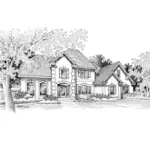 House Plan Front of Home 072D-0079