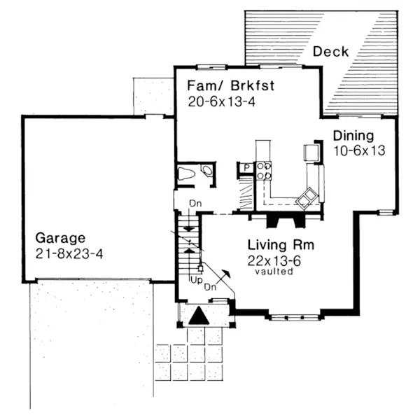 Craftsman House Plan First Floor - Orwell Place Country Home 072D-0148 - Shop House Plans and More