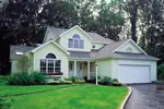 Traditional House Plan Front of Home - Barnsley Country Home 072D-0157 - Search House Plans and More
