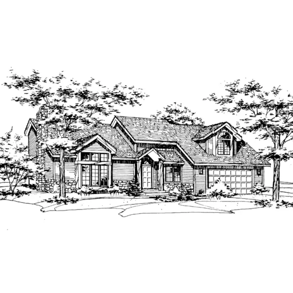 Southern House Plan Front of Home - Cardiff Manor Luxury Home 072D-0177 - Search House Plans and More