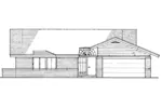Ranch House Plan Front of Home - Remington Ranch Home 072D-0183 - Shop House Plans and More