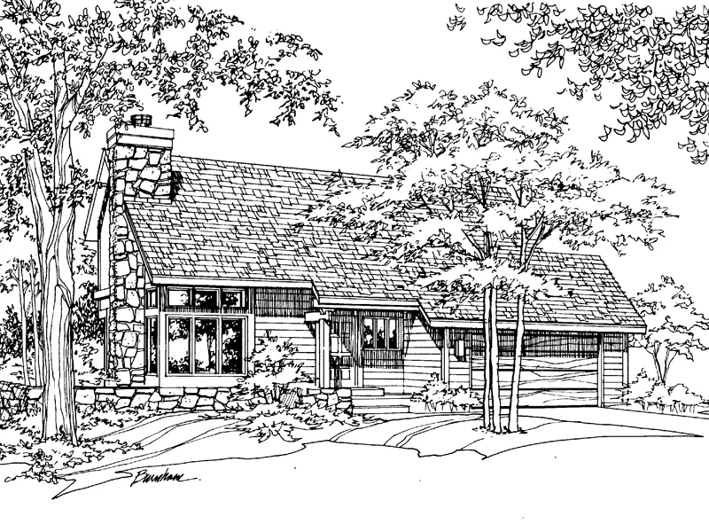 Southern House Plan Front of Home - Dessa Country Home 072D-0193 - Search House Plans and More