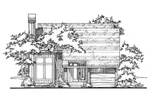 House Plan Front of Home 072D-0202