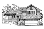 House Plan Front of Home 072D-0210