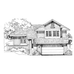 House Plan Front of Home 072D-0210