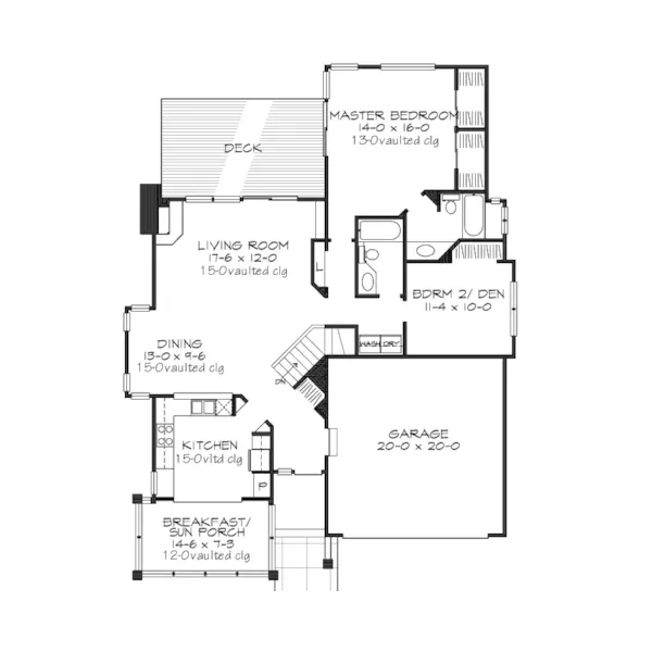 Traditional House Plan First Floor - Grantley Neoclassical Home 072D-0237 - Search House Plans and More