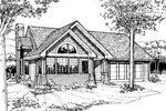 House Plan Front of Home 072D-0237