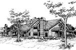 House Plan Front of Home 072D-0254