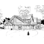 Southern House Plan Front of Home - Miriam Creek Classic Duplex 072D-0266 - Shop House Plans and More