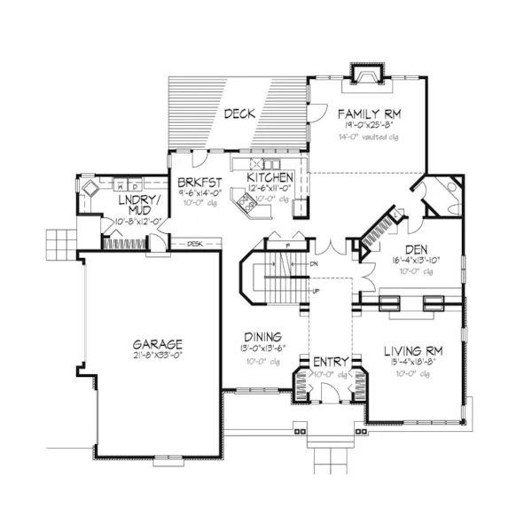 Luxury House Plan First Floor - Joanna Pass Luxury Home 072D-0281 - Search House Plans and More