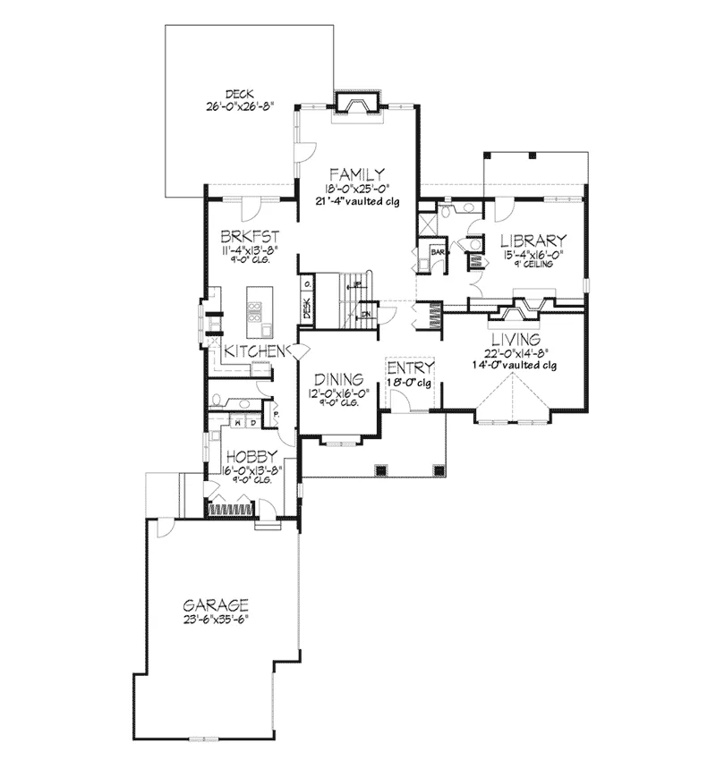 Traditional House Plan First Floor - Duval Manor Luxury Home 072D-0287 - Search House Plans and More