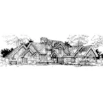 House Plan Front of Home 072D-0288