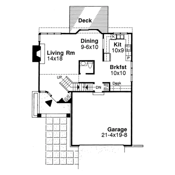 Country House Plan First Floor - Windsor Hill Traditional Home 072D-0290 - Shop House Plans and More