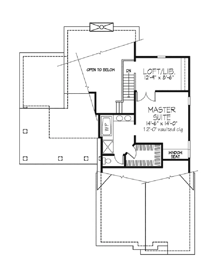 Farmhouse Plan Second Floor - Fine Oaks Country Home 072D-0298 - Search House Plans and More