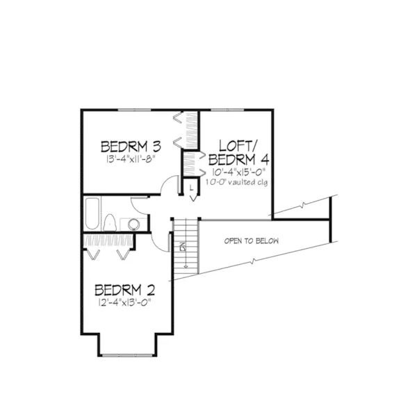 Country House Plan Second Floor - Elkhorn Neoclassical Home 072D-0309 - Search House Plans and More