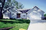 Traditional House Plan Front of Home - Basin Hollow Country Ranch Home 072D-0320 - Search House Plans and More