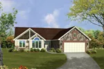 House Plan Front of Home 072D-0329