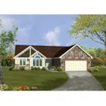 House Plan Front of Home 072D-0329