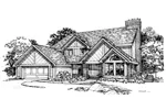 Southern House Plan Front of Home - Benedetta Modern Country Home 072D-0346 - Search House Plans and More