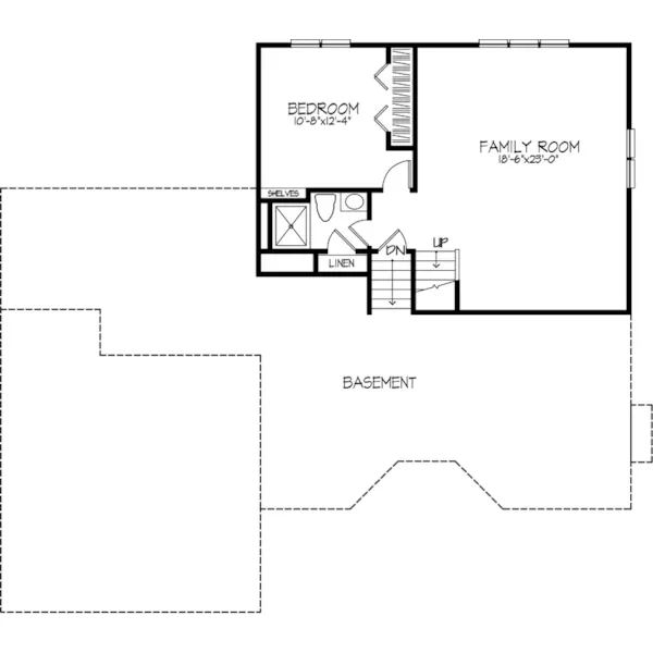 Southern House Plan Second Floor - Flora Vista Ranch Home 072D-0386 - Search House Plans and More