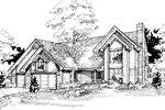 Luxury House Plan Front of Home - Edinburgh Luxury Home 072D-0405 - Search House Plans and More