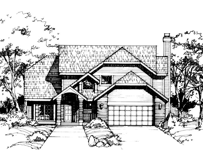 Bungalow House Plan Front of Home - Templemore Neoclassical Home 072D-0406 - Shop House Plans and More
