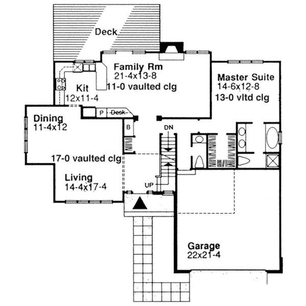 Southern House Plan First Floor - Montana Grove Southern Home 072D-0412 - Shop House Plans and More