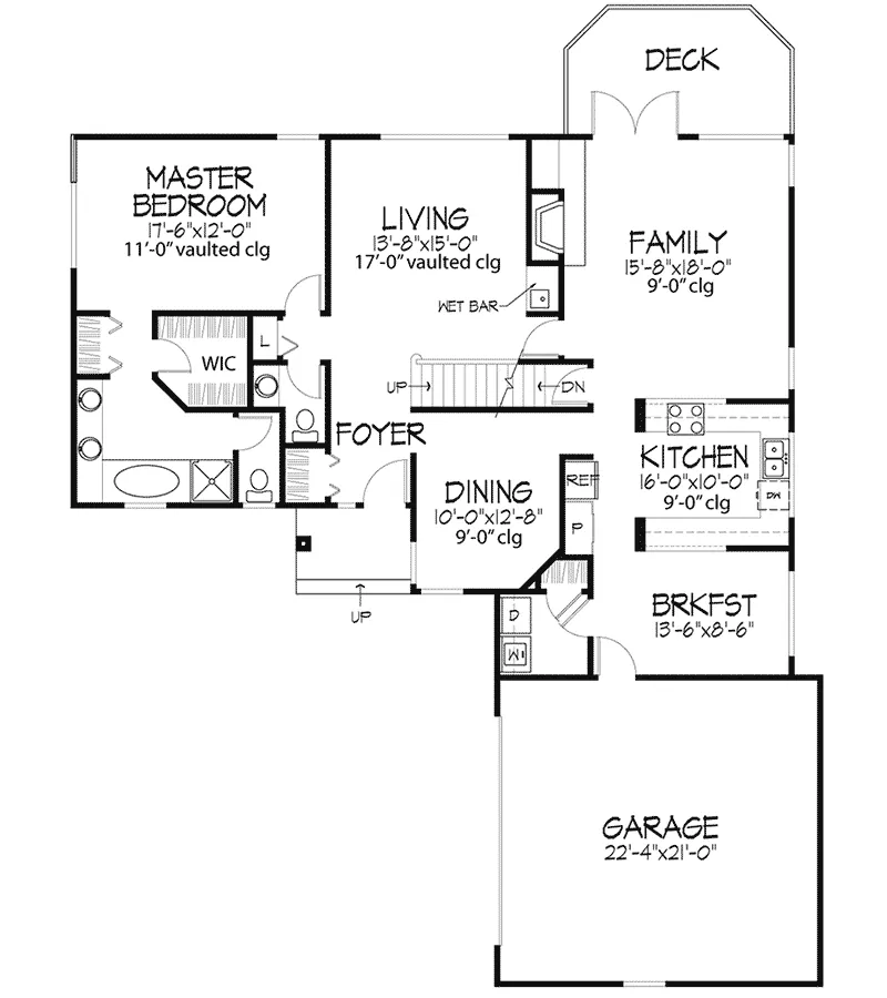 Country House Plan First Floor - Selby Place Traditional Home 072D-0426 - Shop House Plans and More
