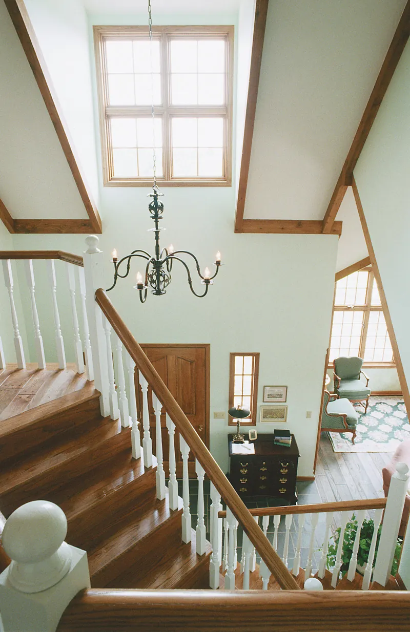 Arts & Crafts House Plan Stairs Photo 01 - Carol Junction European Home 072D-0428 - Search House Plans and More