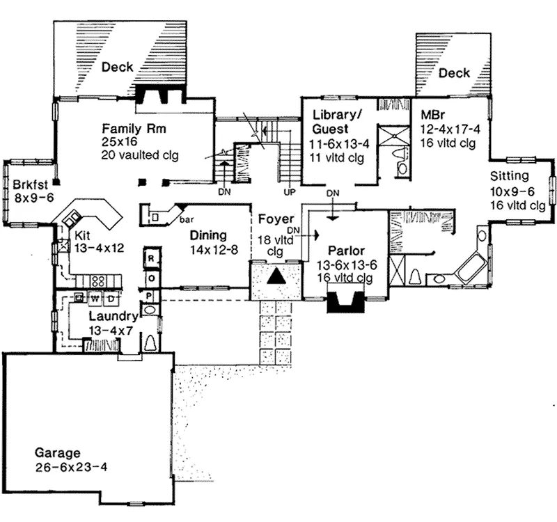 Southern House Plan First Floor - Greene Hollow Luxury Home 072D-0435 - Search House Plans and More