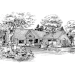 Country House Plan Front of Home - Williams Cove Shingle Home 072D-0447 - Shop House Plans and More