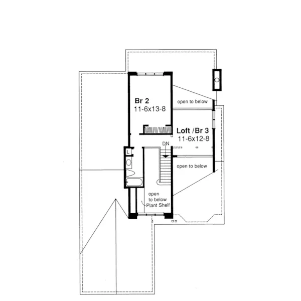 Country House Plan Second Floor - Sedgewick Place Country Home 072D-0449 - Shop House Plans and More