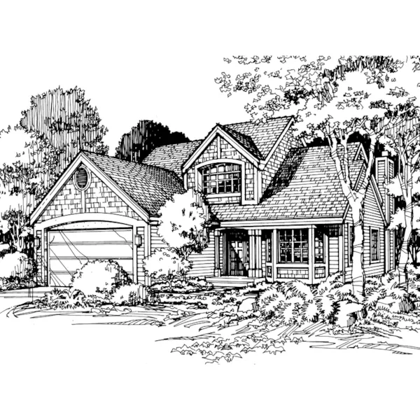 Country House Plan Front of Home - Sedgewick Place Country Home 072D-0449 - Shop House Plans and More