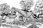 Country House Plan Front of Home - Purcell Manor Neoclassical Home 072D-0465 - Shop House Plans and More