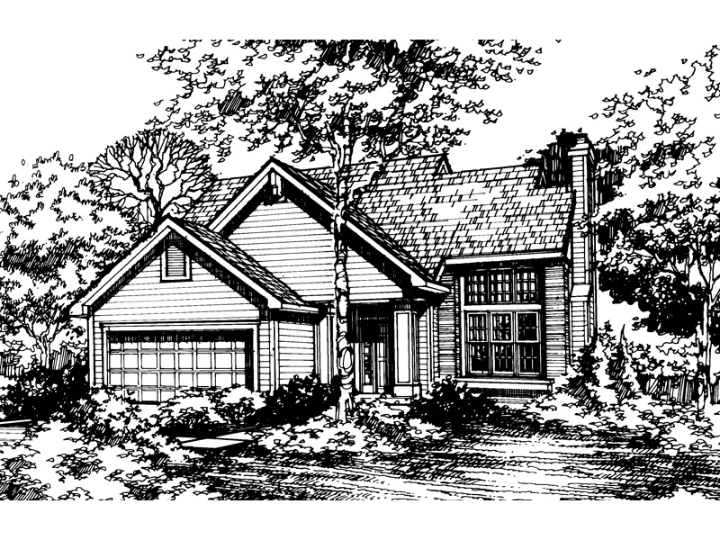 Modern House Plan Front of Home - Avondale Mill Country Home 072D-0471 - Search House Plans and More