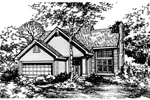 Modern House Plan Front of Home - Avondale Mill Country Home 072D-0471 - Search House Plans and More
