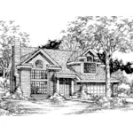 Southern House Plan Front of Home - Impala Country Bungalow Home 072D-0512 - Search House Plans and More