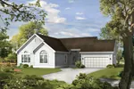 House Plan Front of Home 072D-0528