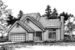 House Plan Front of Home 072D-0544