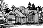 House Plan Front of Home 072D-0545