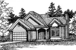 House Plan Front of Home 072D-0546
