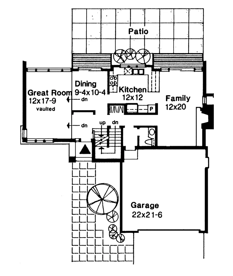Southern House Plan First Floor - Colvin Place Traditional Home 072D-0552 - Search House Plans and More