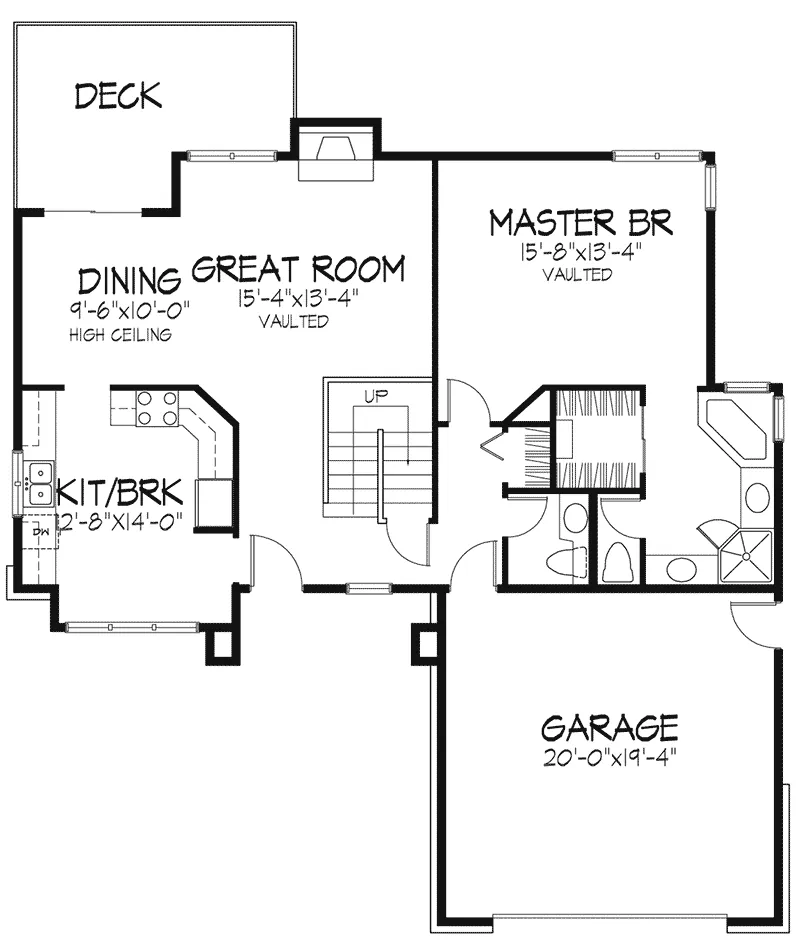 Colonial House Plan First Floor - Jenna Colonial Home 072D-0565 - Search House Plans and More