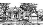 House Plan Front of Home 072D-0574